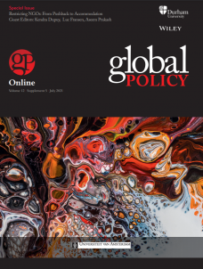 Special Issue - Restricting NGOs: From Pushback to Accommodation