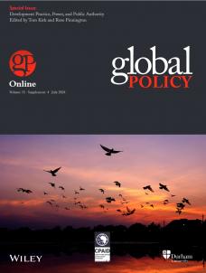 Special Issue - Development Practice, Power and Public Authority 