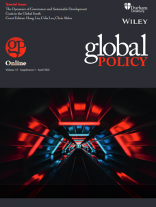 Special Issue - The Dynamics of Governance and Sustainable Development Goals in the Global South