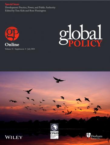 Special Issue - Development Practice, Power and Public Authority 